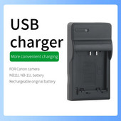 skirtas Canon fotoaparato NB11L NB-11L akumuliatoriaus įkrovikliui IXUS 133 135 140 145 IXUS 150 155 160 165 IXUS 170 175 180 185 190 NB11L įkrovikliui