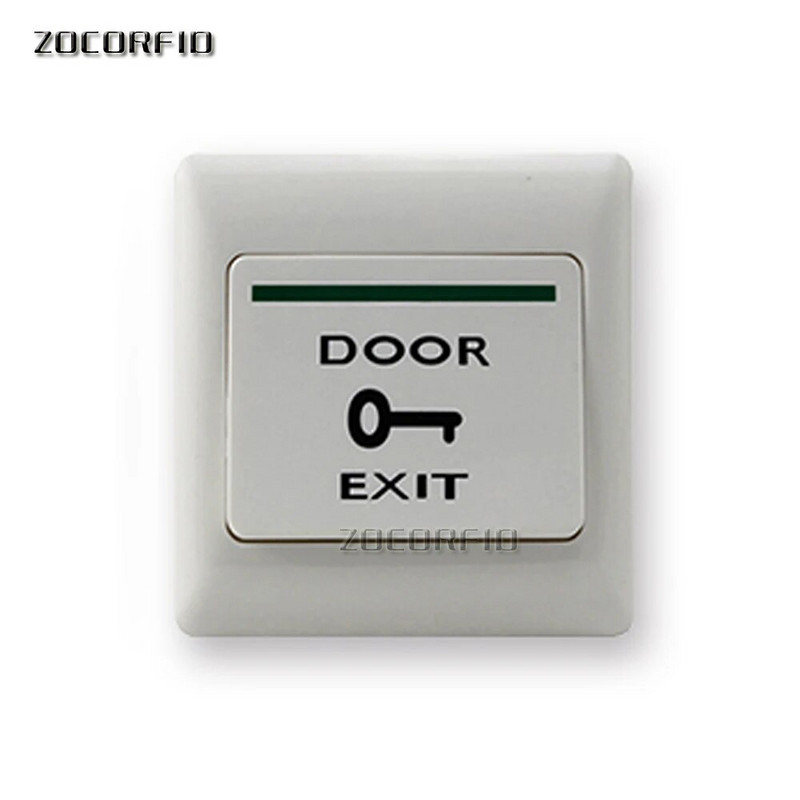 Durų išėjimo mygtuko atleidimo mygtuko jungiklis, skirtas prieigos kontrolės sistemaic elektroninis durų užraktas