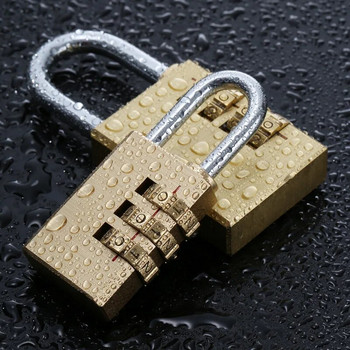 Z50 Κλειδαριά κωδικού πρόσβασης 4 ψηφίων Κλειδαριά συνδυασμένη βαλίτσα Αποσκευή Μεταλλικός κωδικός Κλειδαριά με κωδικό Λουκέτο Ταξιδιωτικό ασφαλές αντικλεπτικό