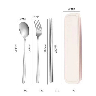 2/3 kom šarenog pribora za jelo Set pribora za jelo od nehrđajućeg čelika 304 Kuhinjsko ogledalo Zlatni set posuđa Štapići Vilica Žlica Set za jelo