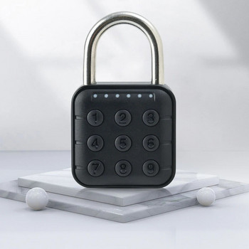 Λουκέτο κατά της κλοπής Έξυπνη κλειδαριά πόρτας με δακτυλικά αποτυπώματα χωρίς κλειδί Γρήγορο ξεκλείδωμα IP67 Αδιάβροχη κλειδαριά με κωδικό ασφαλείας σπιτιού