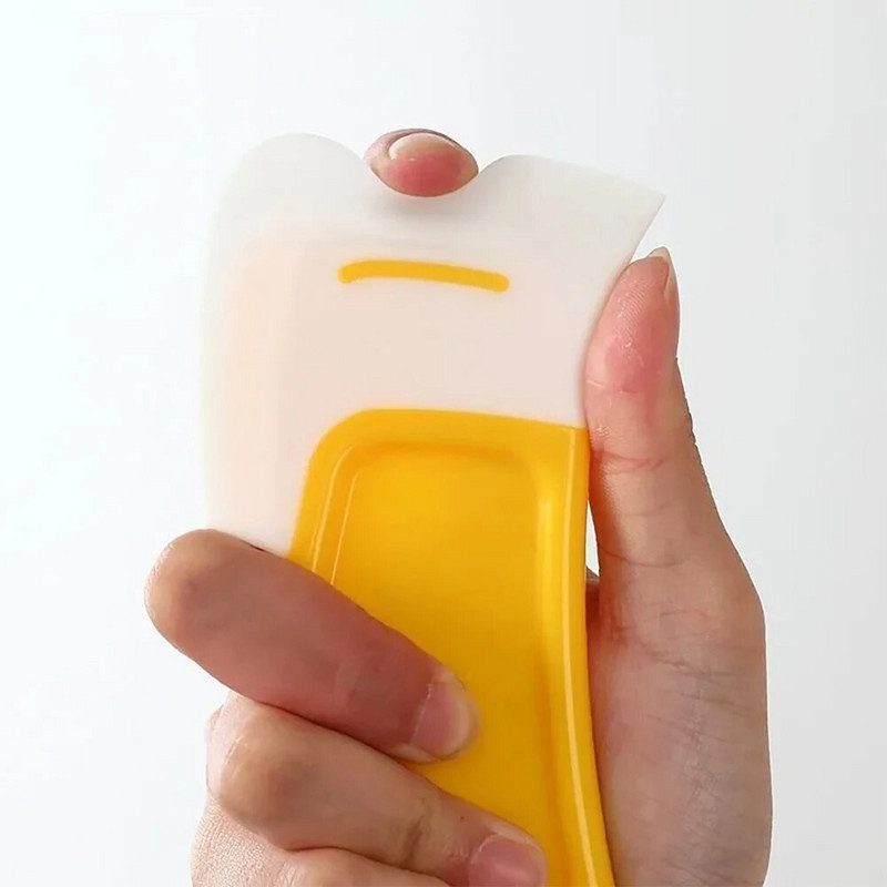 3/1 vnt Virtuvės valymo mentele silikono aliejaus dėmių valymo grandiklis Nešvarios keptuvės indų valiklis Įrankis Tortų kepimo konditerijos įtaisai