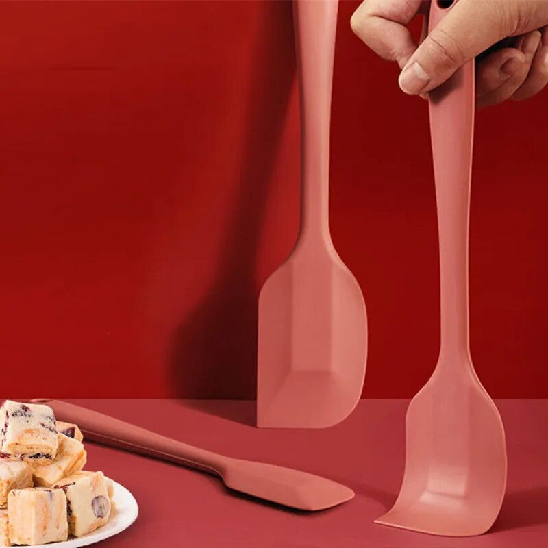 Silikoninis kremas gremžtukas Kepimas Nelipnus sviestas Mentele pjaustytuvas Šokoladas glotnesnis karščiui atsparus virtuvės priedai konditerijos įrankiai