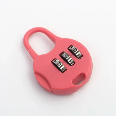 3 skaitmenų deriniai Pakabinama Cinko Plastikinė Slaptažodžio Pakabinama Spynelė Kompiuterio Krepšiui Mokyklinėms Kuprinėms Plastikinėms Slaptažodžio Rašiklio Dėklo Užraktas