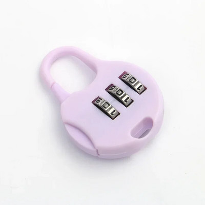3 skaitmenų deriniai Pakabinama Cinko Plastikinė Slaptažodžio Pakabinama Spynelė Kompiuterio Krepšiui Mokyklinėms Kuprinėms Plastikinėms Slaptažodžio Rašiklio Dėklo Užraktas