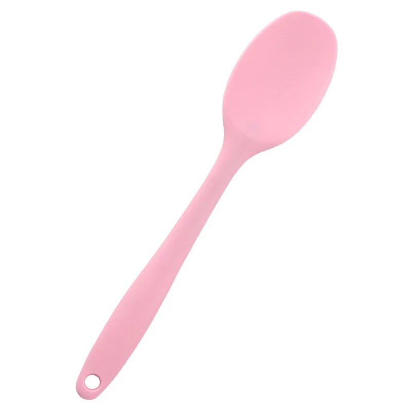 Desertinis šaukštas Aukštos temperatūros nuleidžiamas virtuvės dalykėliai Indai gaminimui Stalo reikmenys Indai maistui Patiekalai patiekalams