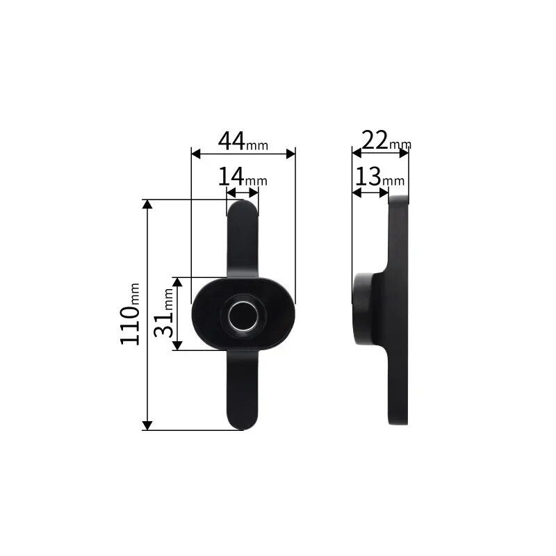 Smart Wood Door Drawer Lock Fingerprint Tuya APP Unlock Cabinet Door Lock Shoe Cabinet Anti-theft Storage Cabinet Lock