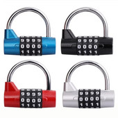 4 rinkimo skaitmenų numerio derinys Kelionės slaptažodžio užrakto derinys Pakabinamosios spynos, cinko lydinio kodinės užrakto apsaugos saugus kodas