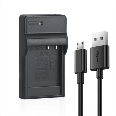 Panasonic kamerai DMW-BCF10GK akumulatora lādētājs DMW-BCF10, DMW-BCF10E, DMW-BCF10PP CGA-S009, CGA-S009E, CGA-S106/S106B/106C/106D