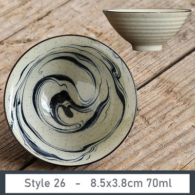 1 vnt Antikvarinis augalų pelenų porcelianinis arbatos puodelis Kelioninis keraminis arbatos dubuo nuo pleiskanų rankų darbo kūgio puodelis Retro meditacijos puodelis 70 ml