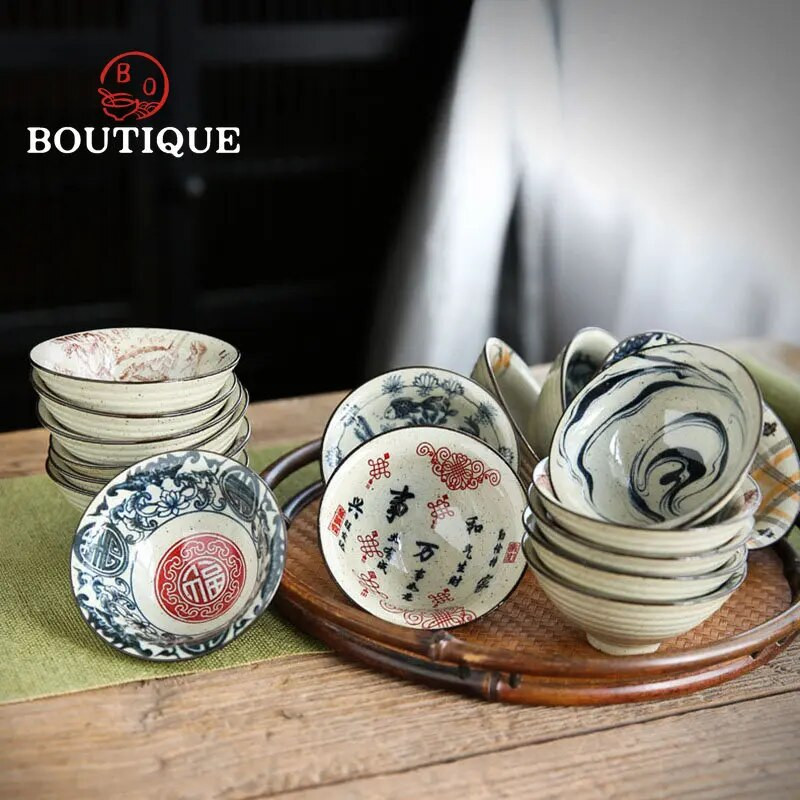 1 vnt Antikvarinis augalų pelenų porcelianinis arbatos puodelis Kelioninis keraminis arbatos dubuo nuo pleiskanų rankų darbo kūgio puodelis Retro meditacijos puodelis 70 ml