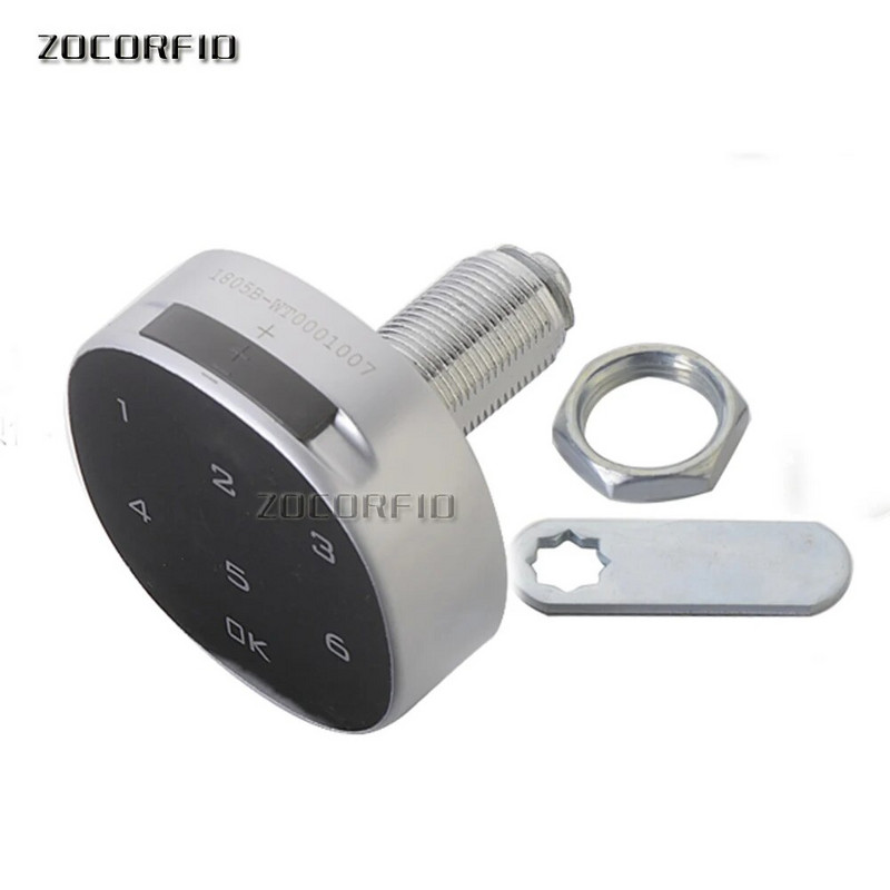 „Pasidaryk pats“ sausa baterija Skaitmeninė elektroninė slaptažodžio klaviatūra Numerio spintelė Kodas Durys Spintelės stalčius Spynos Supainiojo slaptažodžio funkcija