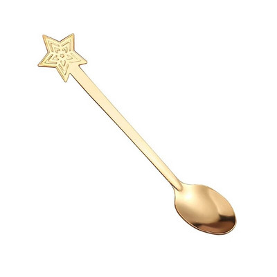 Crtani Božićni medenjak Snjegović Žlica Nehrđajuća žlica za kavu Desertna žlica 12,8 cm Božićno kuhinjsko posuđe Novogodišnji dar