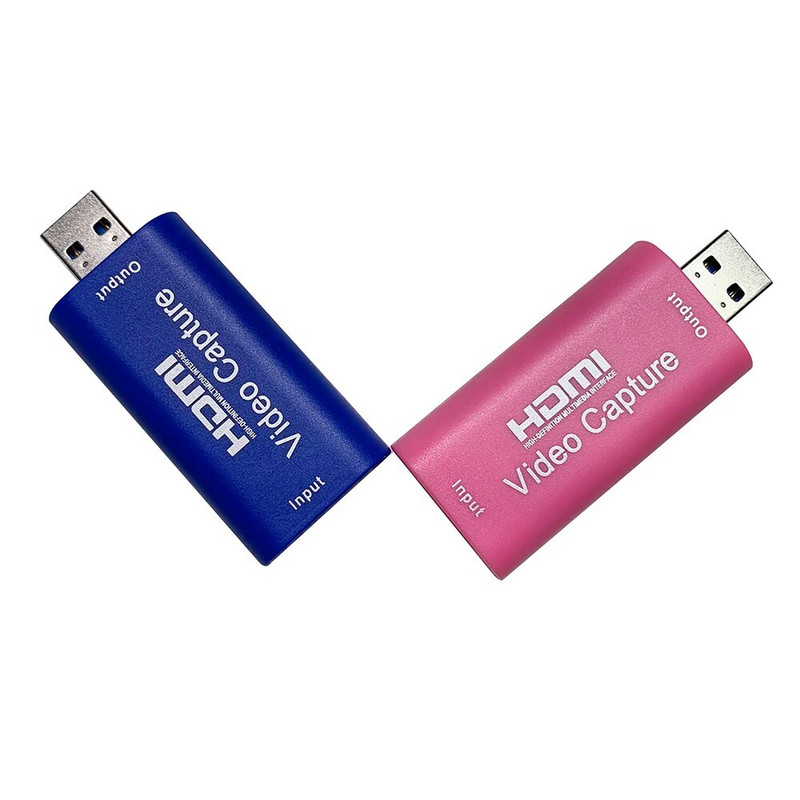 Uus HD 1080P HDMI-ühilduv USB 2.0 videohõive kaardimängu salvestamise haarats PS4 OBS YTB otseülekande jaoks