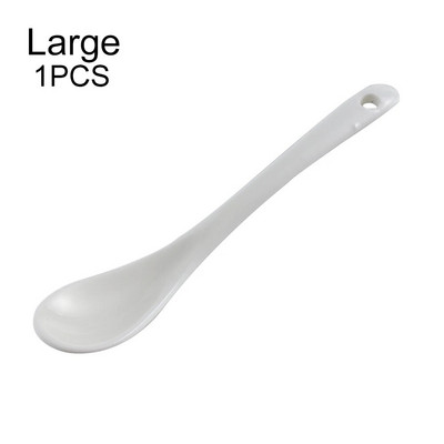 Nove žličice za kavu od čistog bijelog porculana Mini kuhinjske keramičke čajne šećerne žličice za sladoled od kosti Keramičko posuđe za jelo Kuhinjski alat