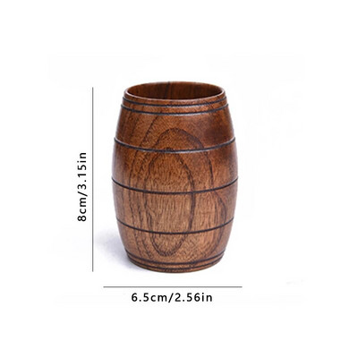 Cești din lemn cu burtă mare, realizate manual, din lemn de molid natural, cești bere, ceai, cafea, lapte, apă, bucătărie, bar, cană pentru băuturi