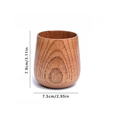 Cești din lemn cu burtă mare, realizate manual, din lemn de molid natural, cești bere, ceai, cafea, lapte, apă, bucătărie, bar, cană pentru băuturi