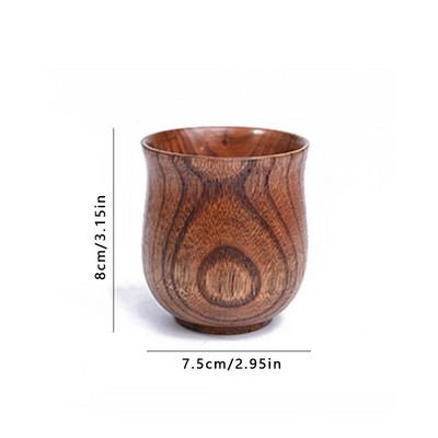 Cești din lemn cu burtă mare, realizate manual, din lemn de molid natural, cești bere, ceai, cafea, lapte, apă, bucătărie, bar, cană pentru băuturi