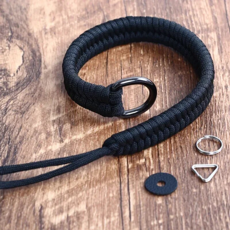 Kameros dirželis Kameros riešo dirželis Rankena Paracord pinta apyrankė skirta Pentax, skirta Panasonic DSLR fotoaparato priedams