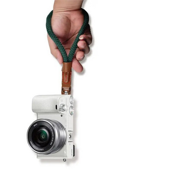 Για λουρί καρπού Canon Sony Camera Canon Ρυθμιζόμενη ζώνη με υφαντό νάιλον λαβή για αξεσουάρ φωτογραφικής μηχανής Canon Sony Leica Dslr