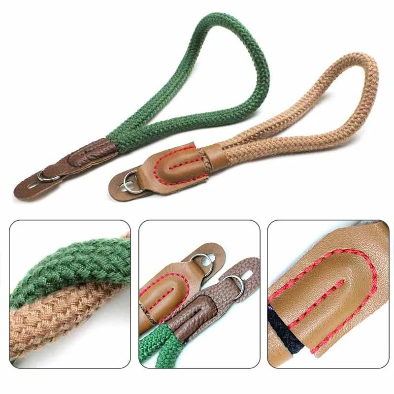 Skirtas „Canon Sony“ fotoaparato rankiniam riešo dirželiui, reguliuojamas nailoninis austinis rankenos diržas, skirtas „Canon Sony Leica Dslr“ fotoaparato priedams