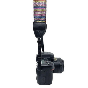 За Nikon за Canon за Sony Panasonic Vintage 1 бр Камера за врата през рамото Каишка за камера Колан Мек SLR DSLR Издръжлив памук