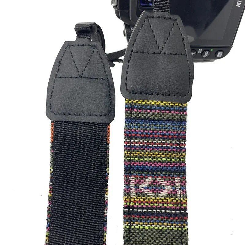 Pentru Nikon pentru Canon pentru Sony Panasonic Vintage 1buc Cameră Gât Curea de umăr pentru cameră Curea moale SLR DSLR Bumbac rezistent