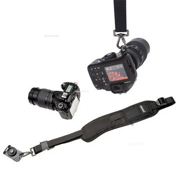 Νέος φορητός ιμάντας ώμου για φωτογραφική μηχανή DSLR ψηφιακή φωτογραφική μηχανή SLR Nikon Sonys Αξεσουάρ Quick Rapid Camera Ζώνη λαιμού