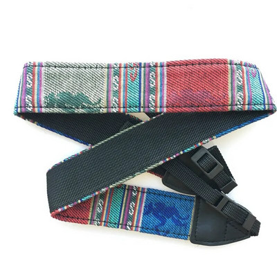 Reguliuojamas fotoaparato peties ruda/pilka fotoaparato dirželis Patogus Nikon Canon DSLR fotoaparatams skirtas patvarus fotoaparato peties kaklo dirželis