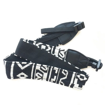 Reguliuojamas fotoaparato peties ruda/pilka fotoaparato dirželis Patogus Nikon Canon DSLR fotoaparatams skirtas patvarus fotoaparato peties kaklo dirželis