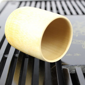 Dropship Естествена бамбукова чаша за вода Ръчно изработена бамбукова чаша за вода Бамбукови кръгли чаши за чай Прибори за пиене Чаша с бамбуков аромат