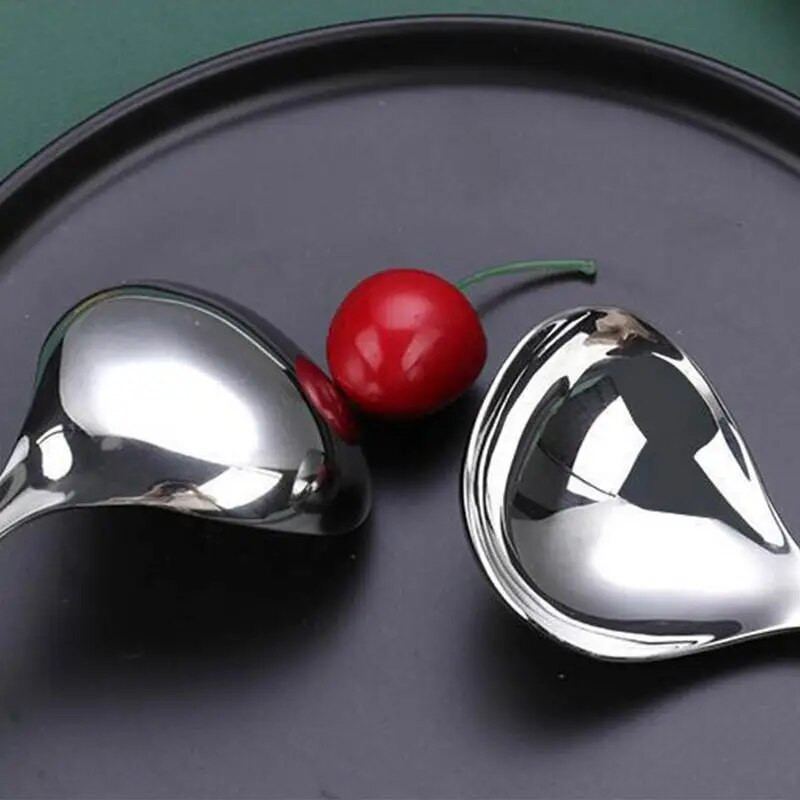 Rozsdamentes acél kanál hosszú nyelű evőkanál Forró edény leves merőkanál ramen tészta gombóc Konyhai étkészlet Főzőedények