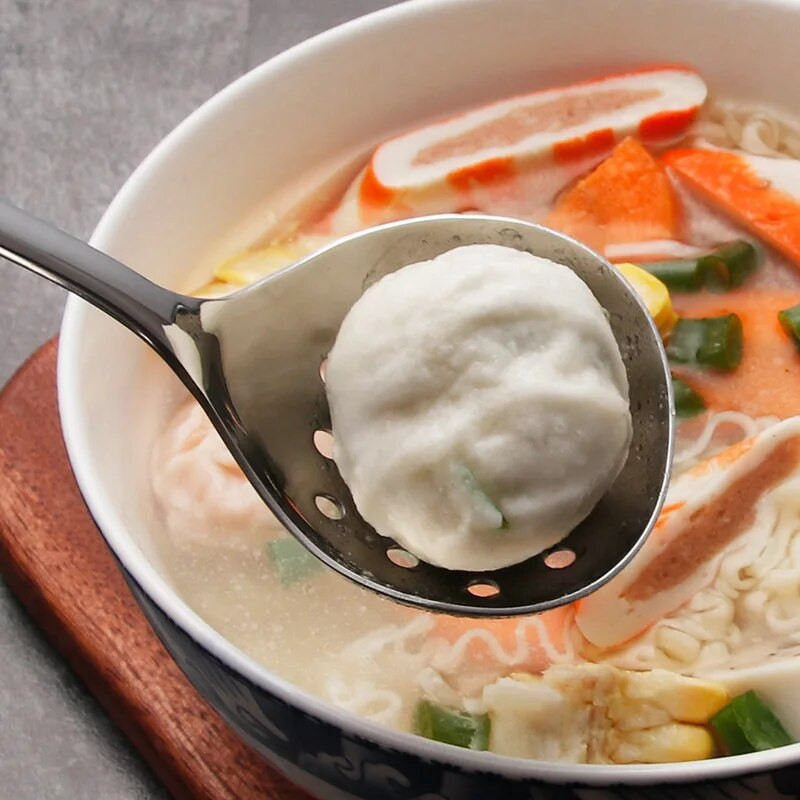 Jaapani roostevabast terasest rameni lusikad Serveerimiskulp Kurn Supikulp Pika varrega supilusikad lauanõud Köögi toiduvalmistamise tööriistad