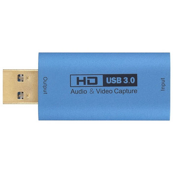1 PCS USB компютърна карта за заснемане - Съвместима карта за заснемане 4K 60Hz HD видео карта за заснемане USB3.0 карта за заснемане