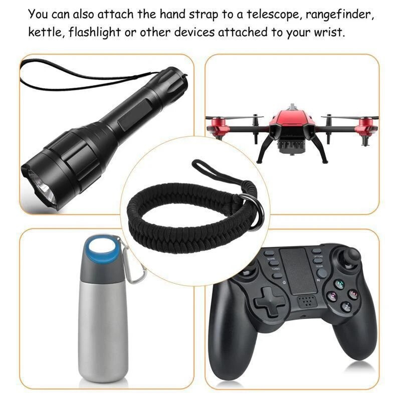 Fényképezőgép szíj fényképezőgép csuklópánt Erős, kézi fogantyúval fonott csuklópánt Canon Sony Pentax DSLR fényképezőgép tartozékaihoz