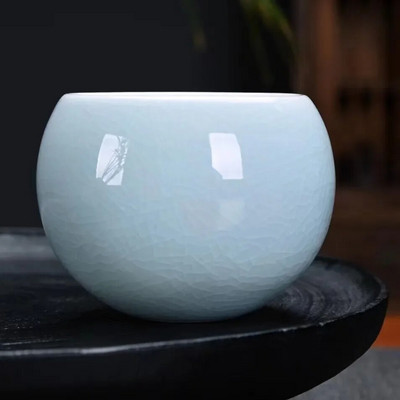 150 мл ретро ръчно изработен сервиз за чай Керамична чаша за чай Кухненски аксесоари Порцеланова майсторска чаша Консумативи за китайска чаена церемония Съдове за напитки