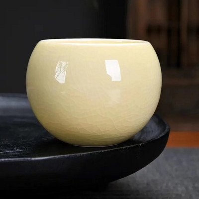 150 мл ретро ръчно изработен сервиз за чай Керамична чаша за чай Кухненски аксесоари Порцеланова майсторска чаша Консумативи за китайска чаена церемония Съдове за напитки