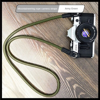 Ζώνη καρπού γρήγορης απελευθέρωσης με νάιλον κάμερα για λαιμό για GoPro Nikon DSLR φωτογραφική μηχανή σχοινί Reflex κάμερα λουράκι ώμου