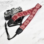 Nou colorat Love Heart Style Camera Gât Curea de umăr Curea Nailon durabil pentru SLR DSLR Ajustabil