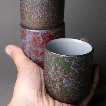 1 бр. 120 мл чаши за чай в японски стил Специална порцеланова чаша за кафе Смяна на пещ Керамични прости чаши за вода