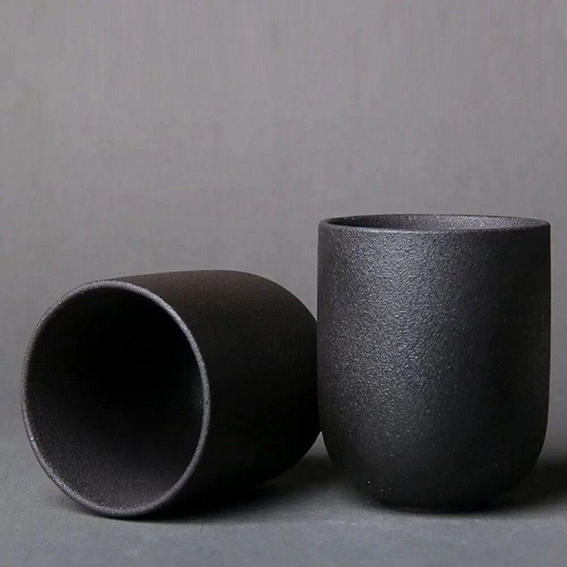 1 db 120 ml-es japán stílusú teáscsészék Speciális porcelán kávéscsésze kemencés kerámia egyszerű vizes bögrék