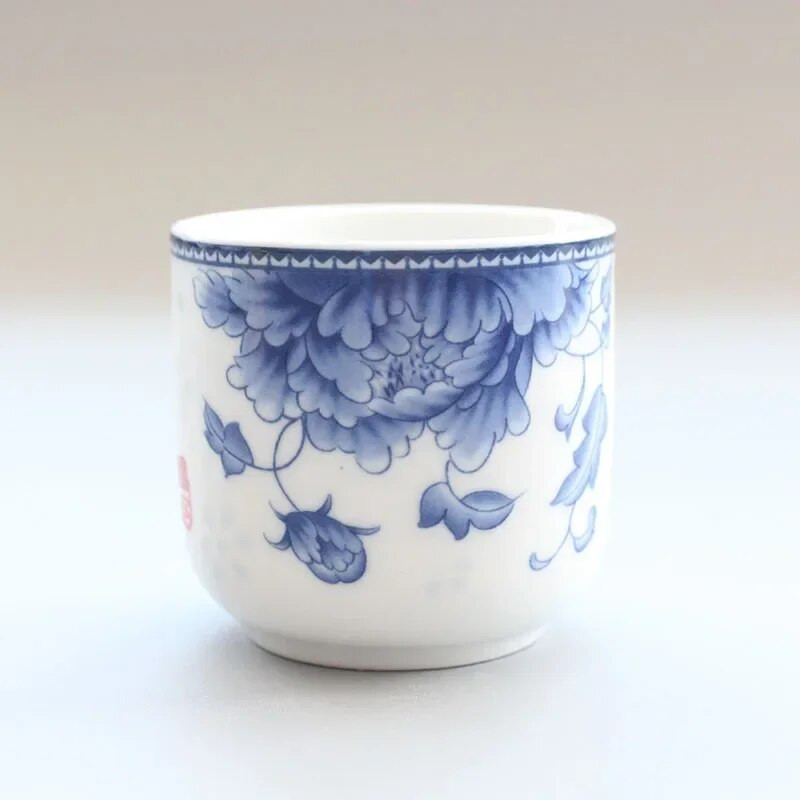 Jingdezhen arbatos puodelis Didelio dydžio keraminio skonio arbatos puodelis Gėrimų indai Kūrybingas skaidrus alaus kavos vyno viskio puodelis