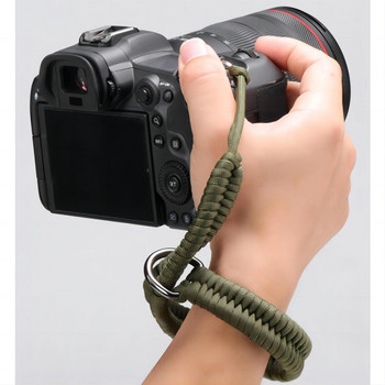 2023 Νέο HandmAde υφαντό λουράκι καρπού κάμερας για Canon Nikon Sony Fuji Leica Olympus Micro Single Ouick Release Hand Strap