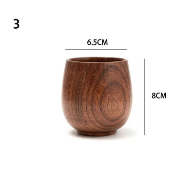 101-200 ml Mediniai puodeliai Didelio pilvo puodeliai Rankų darbo natūralios eglės puodeliai Alaus arbatos puodelis Kavos Pieno vandens puodelis Virtuvės Baras Gėrimai