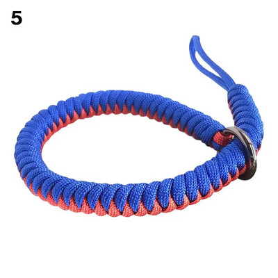 Pretnozaudēšanas kameras plaukstas siksna izturīga izpletņa virve rokas ātri noņemama pārnēsājama dāvanu štrope regulējami āra piederumi