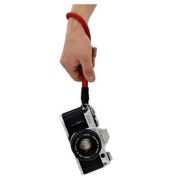 Найлонова камера за врата на цифров фотоапарат, китка, каишка за ръка, плетена лента за китка за колан за цифров SLR фотоапарат Canon Sony Leica