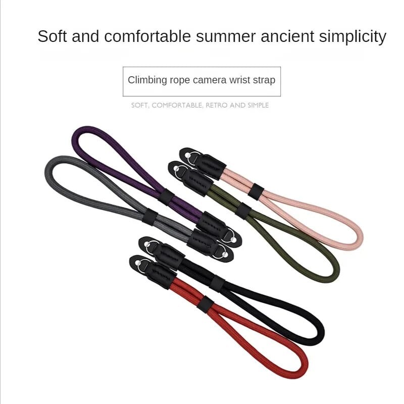 Nailono fotoaparato kaklelis skaitmeninio fotoaparato riešo rankenos rankena, pinta apyrankė, skirta Canon Sony Leica skaitmeninio SLR fotoaparato diržui