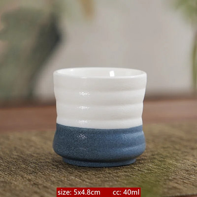 Retro fehér porcelán teáscsésze Hagyományos Kerámia Mesterkupa Otthoni teáskészlet Kiegészítők Hordozható teástál Kínai teáskészlet kellékek