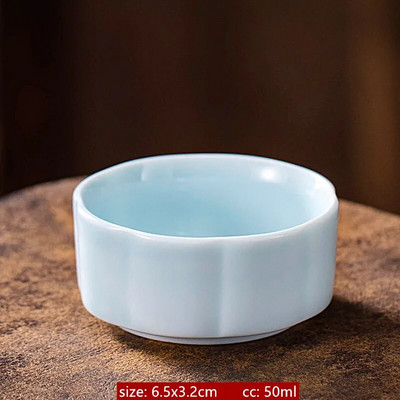 Retro fehér porcelán teáscsésze Hagyományos Kerámia Mesterkupa Otthoni teáskészlet Kiegészítők Hordozható teástál Kínai teáskészlet kellékek