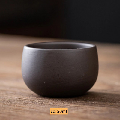 Kineska ručno rezbarena ljubičasta glinena šalica za čaj na otvorenom Prijenosna zdjela za čaj Kućna majstorska šalica Tradicionalna Zisha šalica za čaj Kućno posuđe